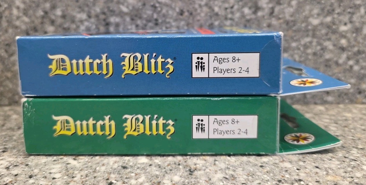 Dutch Blitz Card Game Original DBG01 & Expansion Pack DBEG1 Lot Of 2 2014 Sealed