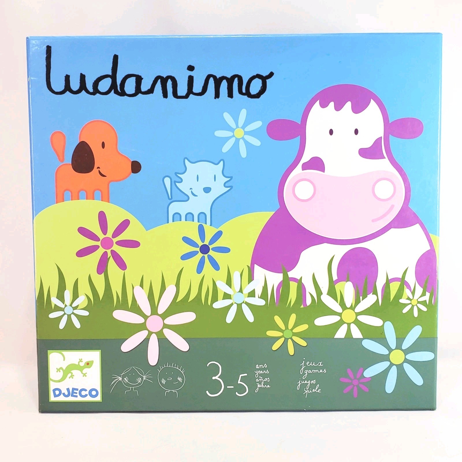 Ludanimo Preschool Game 3-5 Years, 3 Games to Play ▪︎ Djeco