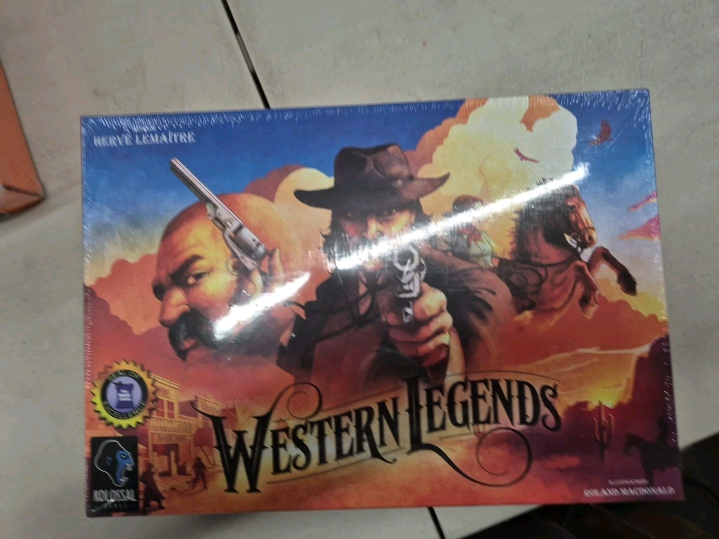 Western Legends Board Game : Brand New and Manufacturer Sealed