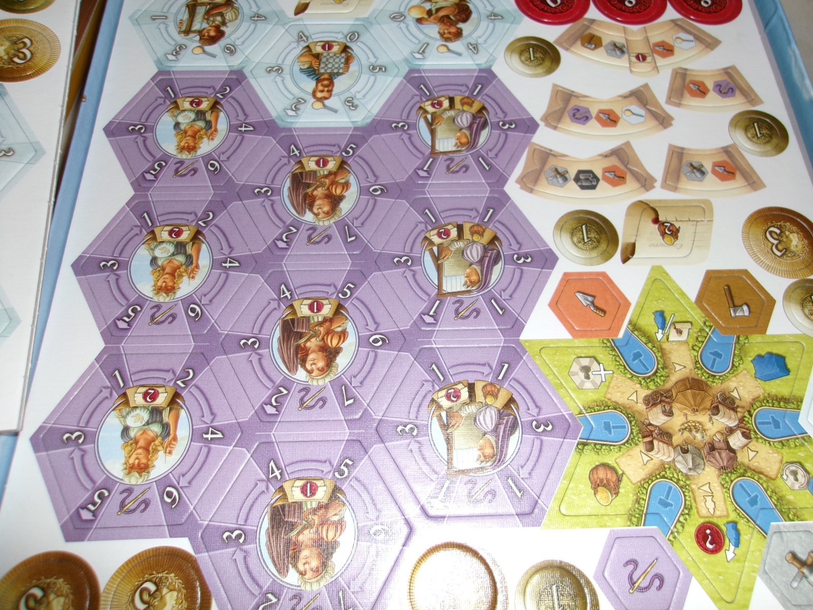 Queen’s Architect Board Game Volker Schachtele ages 10 up 60 min 2-4 players NEW