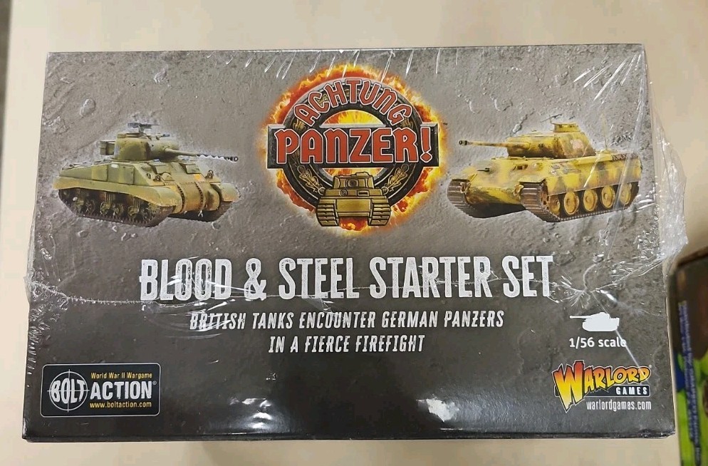 Achtung Panzer! – Blood & Steel Starter Set Bolt Action by Warlord Games NEW