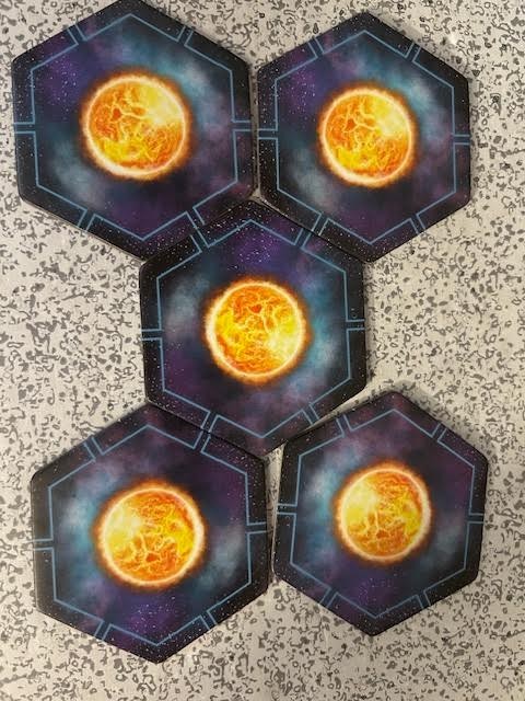Horizons COMPLETE OPEN BOX board game by Daily Magic Games