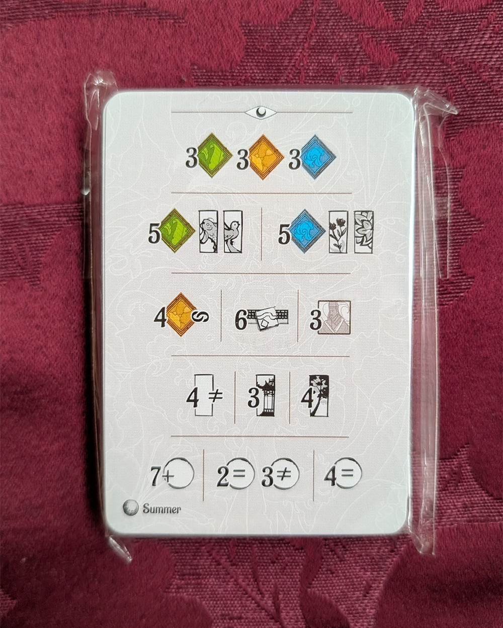 TANG GARDEN SEASONS Replacement Cards (new, KS, incl. character upgrade cards)