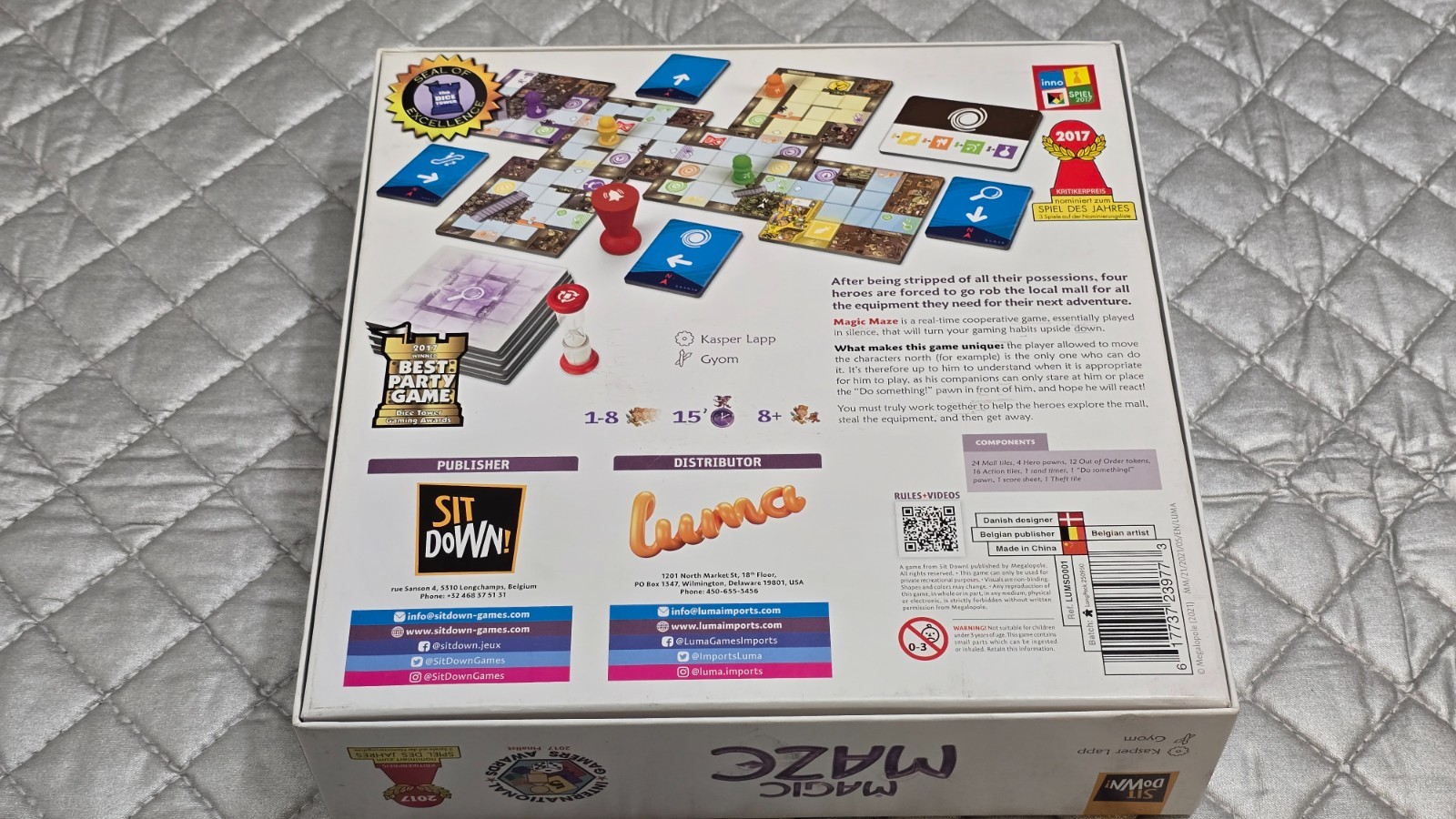 Magic Maze Board Game by Sit Down! Games 2021 – Complete