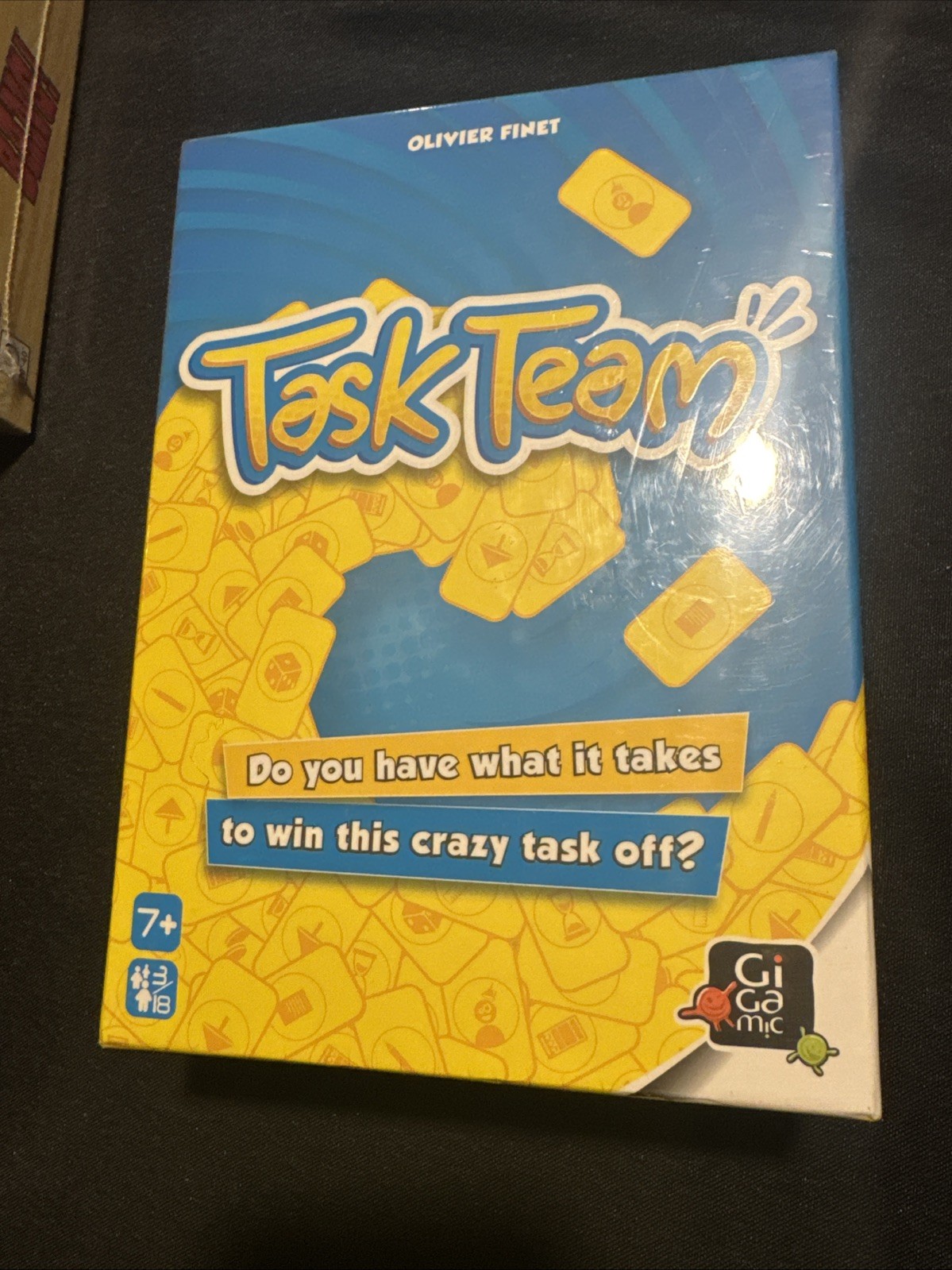 GIGAMIC Task Team Compete in a Crazy Task-Off Party Game Adults Families,Ages 7+