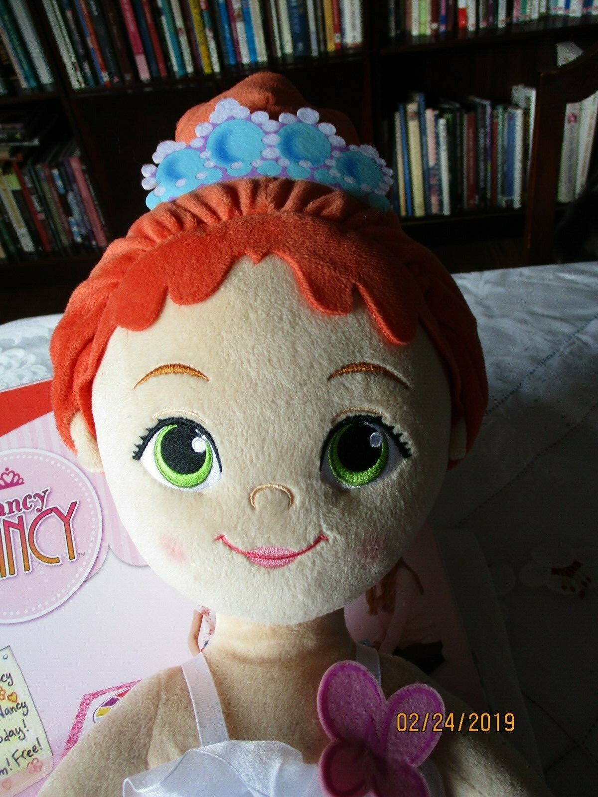 Fancy Nancy Big Easy Game by Colorforms & Dance with me Ballerina doll