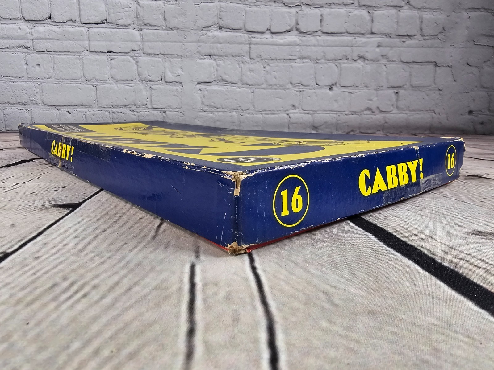 Vintage 1938 CABBY! Board Game Selchow & Righter 8 Metal Cars Complete Set S&R