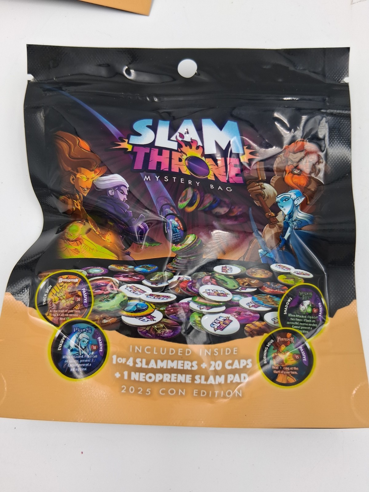 5 Slam Throne Mystery Bag 2025 Con Edition New Sealed Packs (Dice Throne)