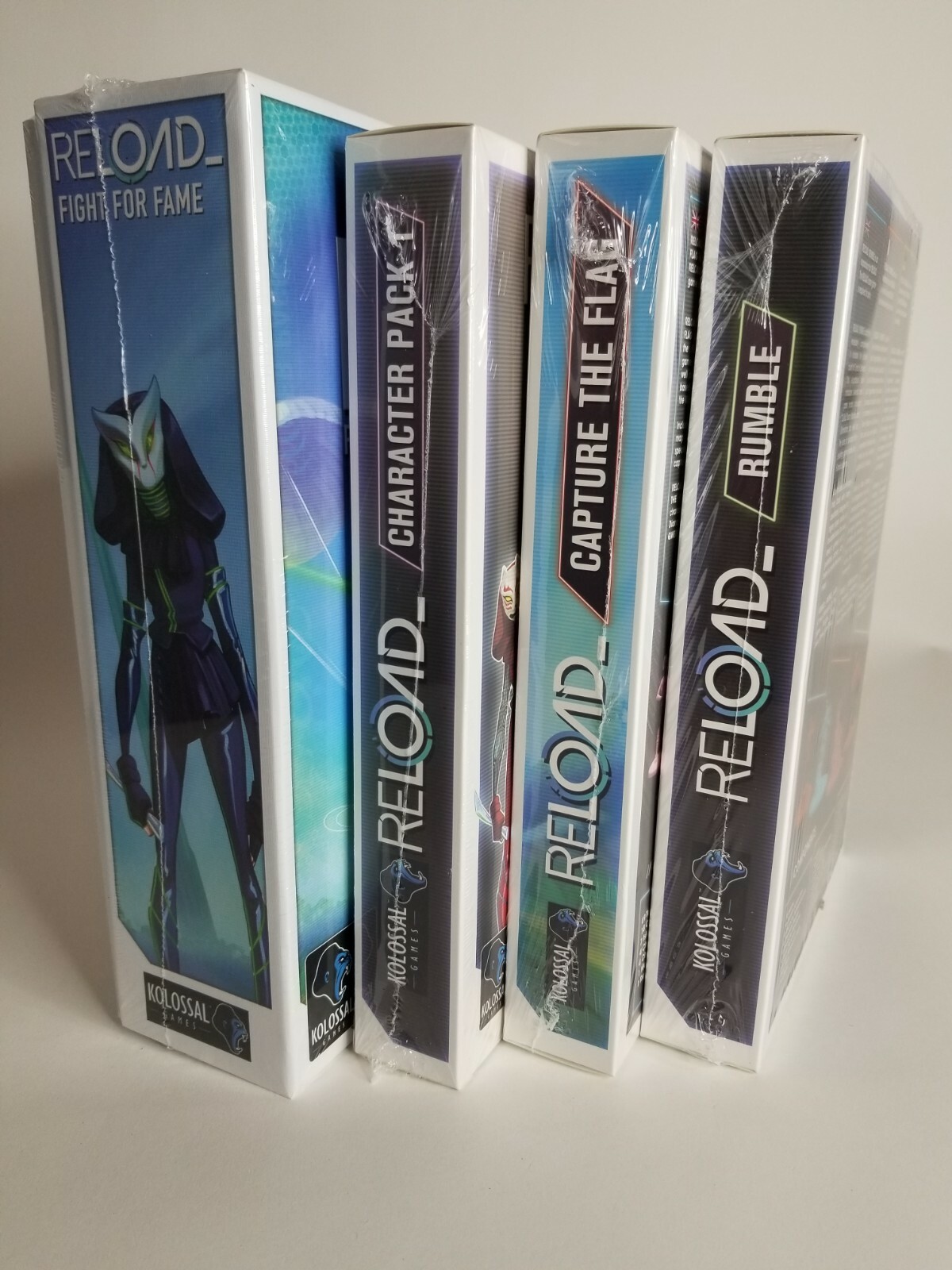 Kolossal Games Reload Kickstarter Super Star Pledge + Add-On SEALED