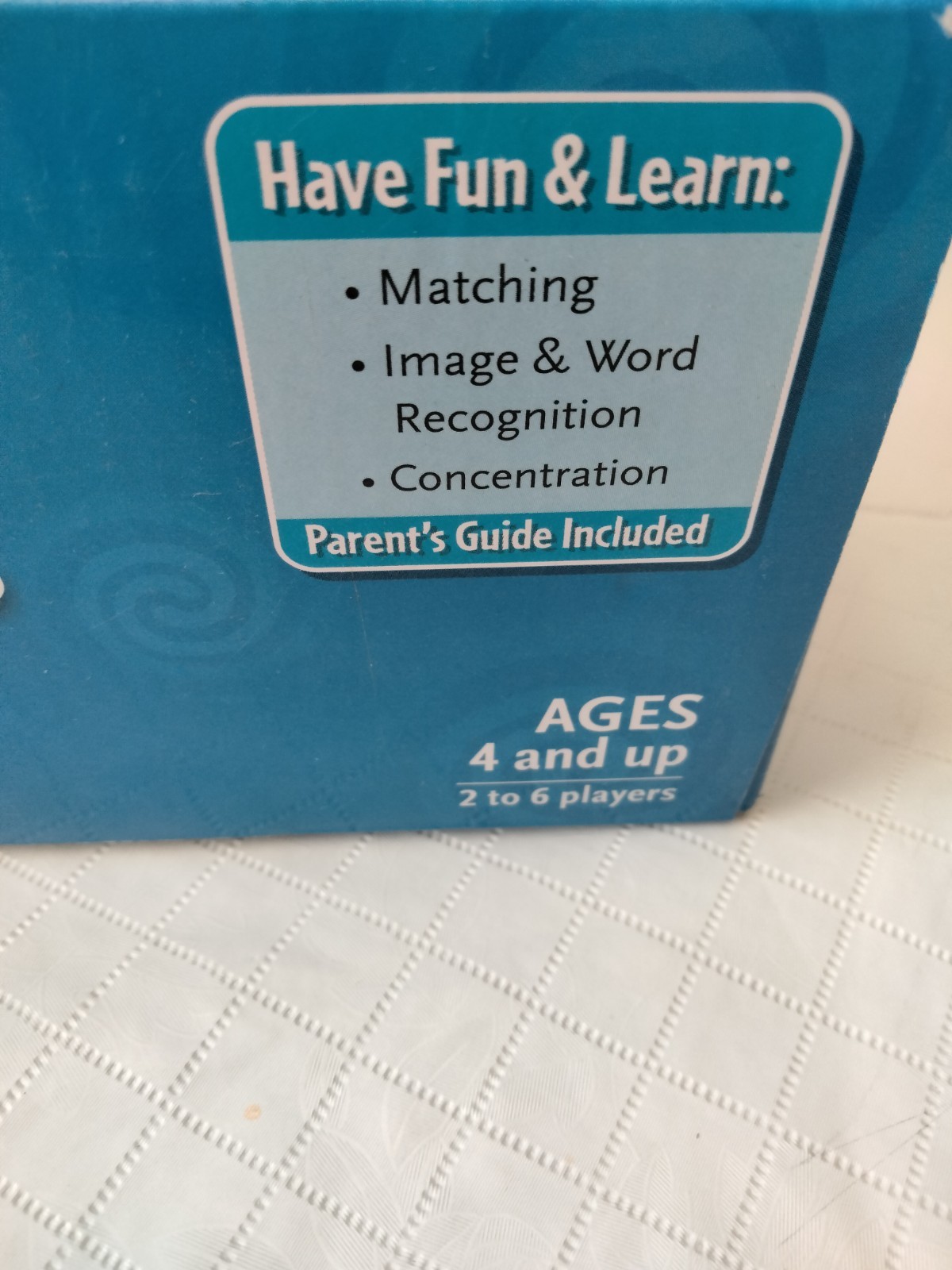 Zingo! Bingo with a Zing Thinkfun ages 4+ 2-6 plyrs ’09 complete box has damage