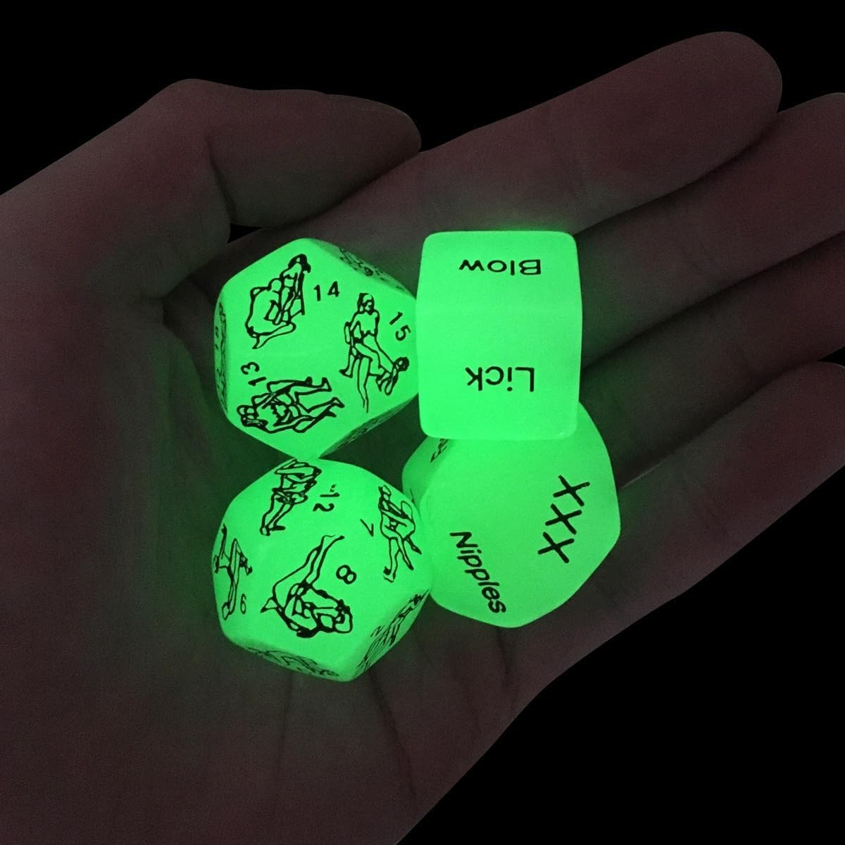 Sex Dice for Adults Couples Glowing Sex Dice Games Fun Dices for Couple Lover…