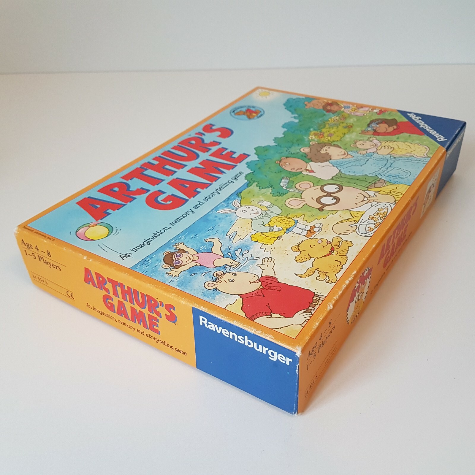 Ravensburger Marc Brown Arthur’s Game Memory and Storytelling Board COMPLETE