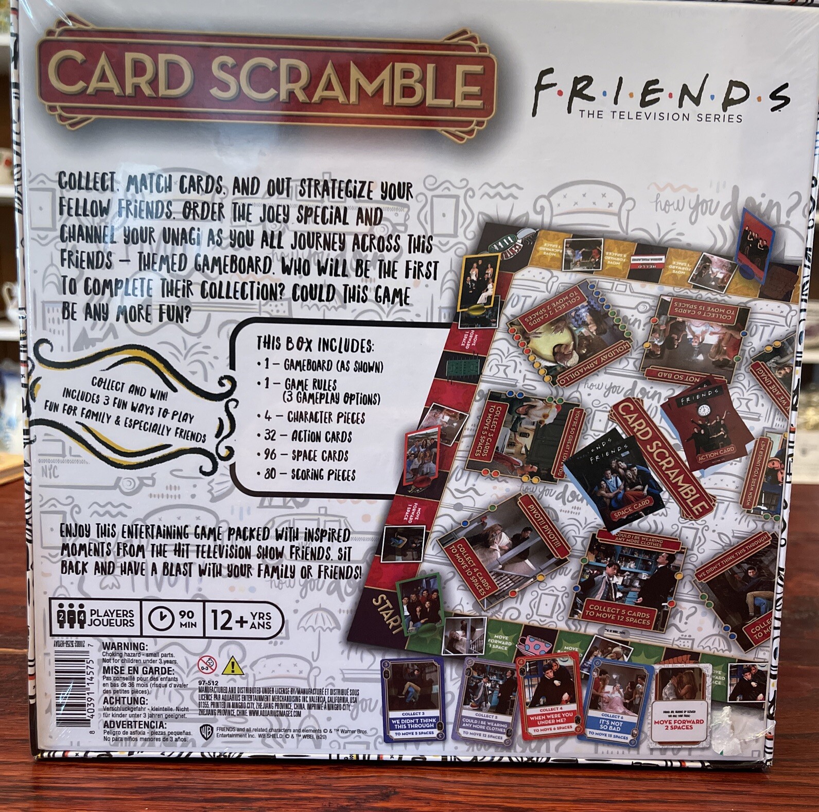 FRIENDS The Television Series. Card Scramble: A Game of Collection And Strategy