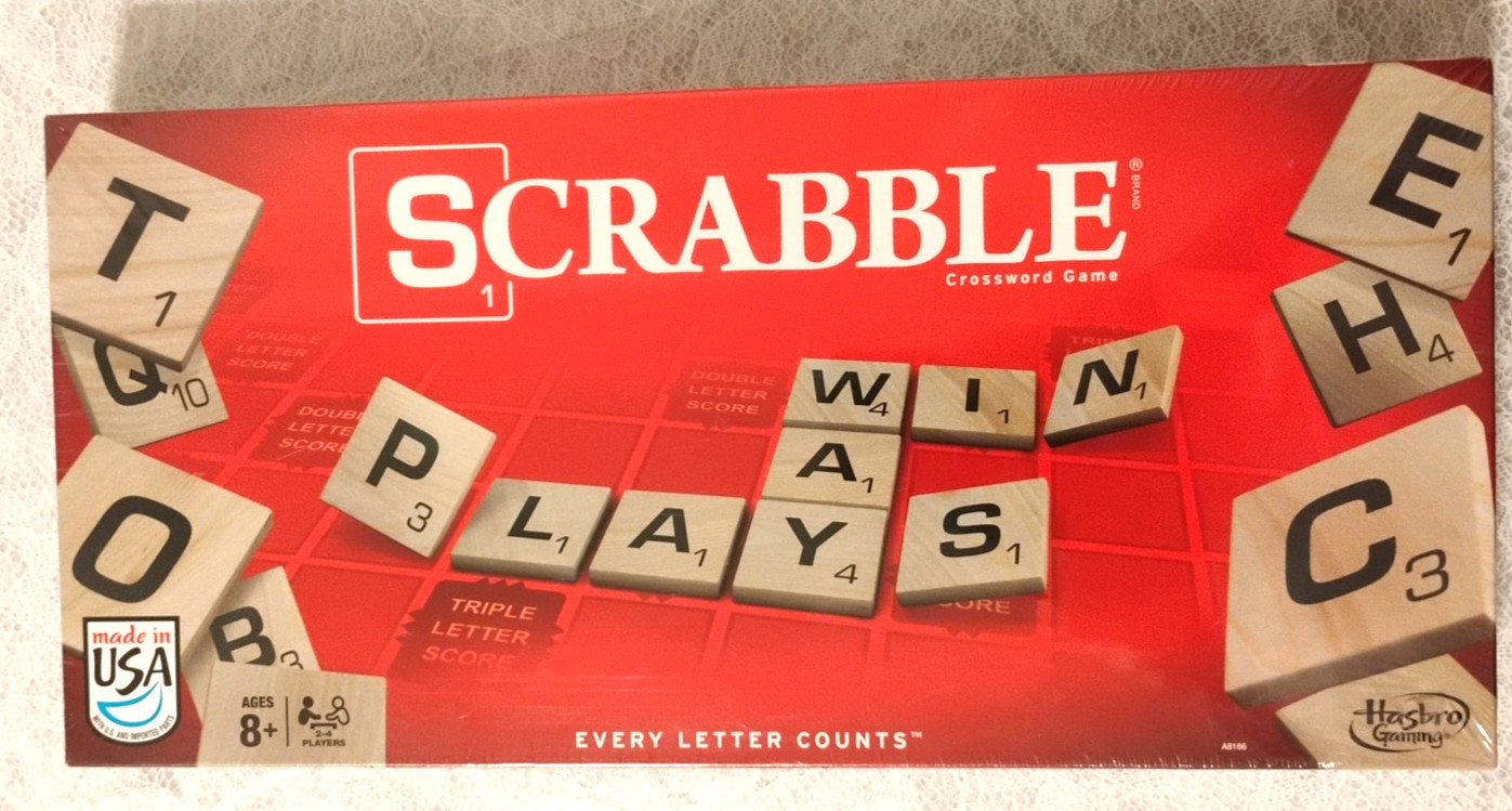 New & Sealed Scrabble Game 2013 USA Hasbro