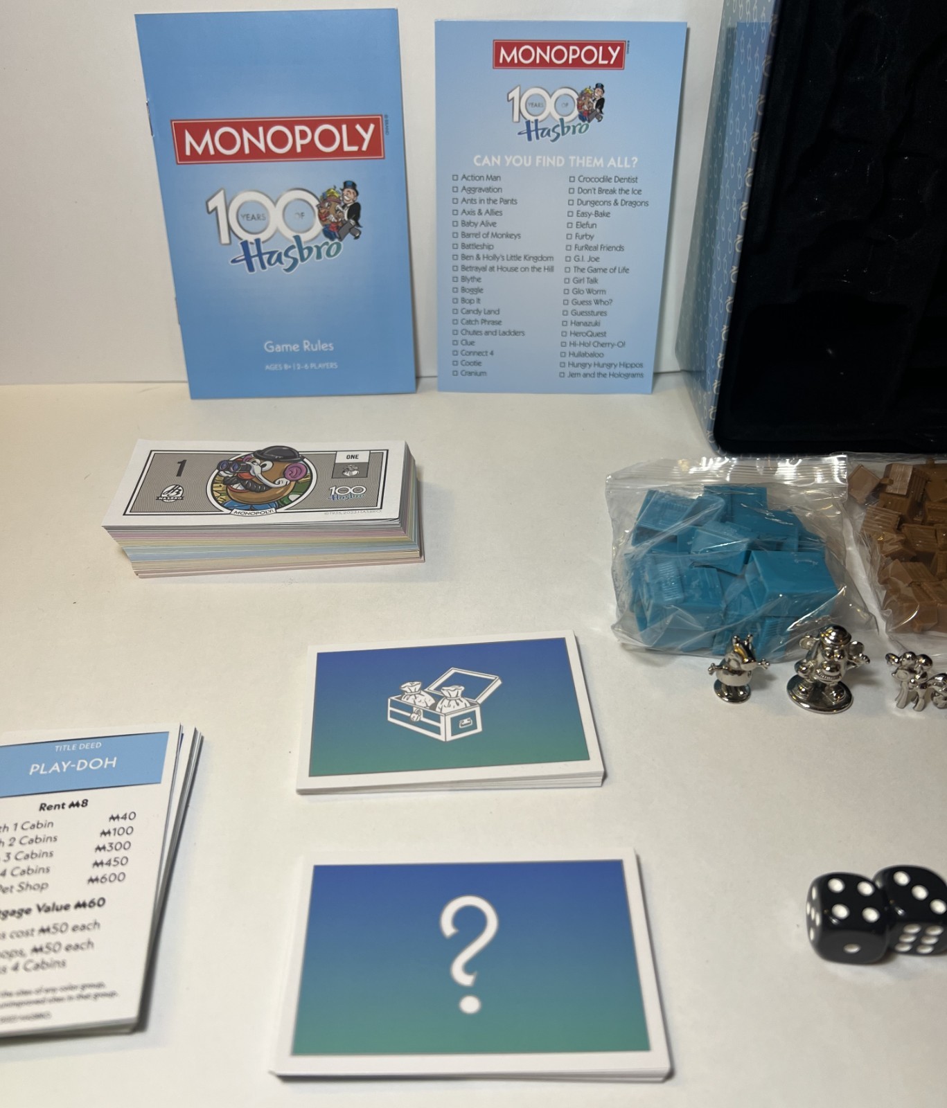 WS Game Company Monopoly Hasbro 100th Anniversary Edition Collectible Tin