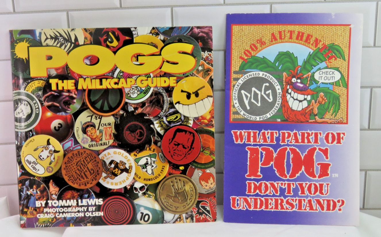 Vintage POG The Game 100% Authentic World POG Federation w/ Extra POGs Boxed