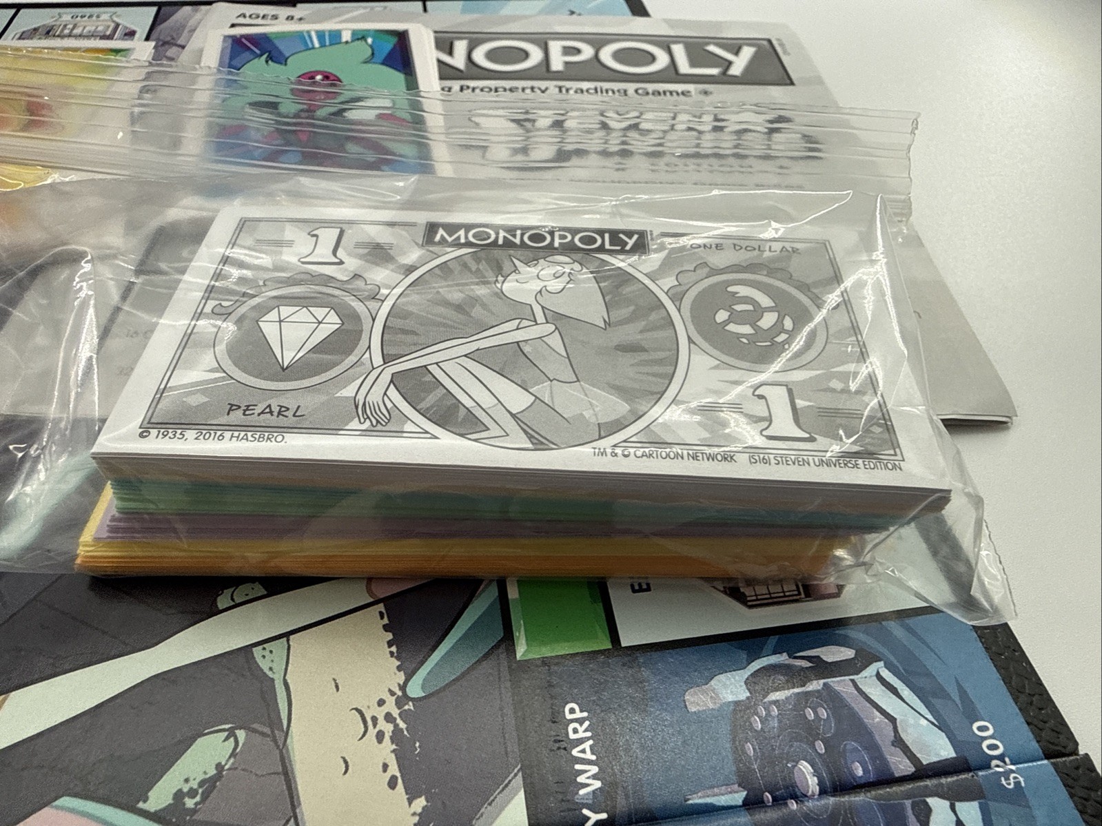 MONOPOLY STEVEN UNIVERSE EDITION USAopoly 2016 Cartoon Network 100% COMPLETE