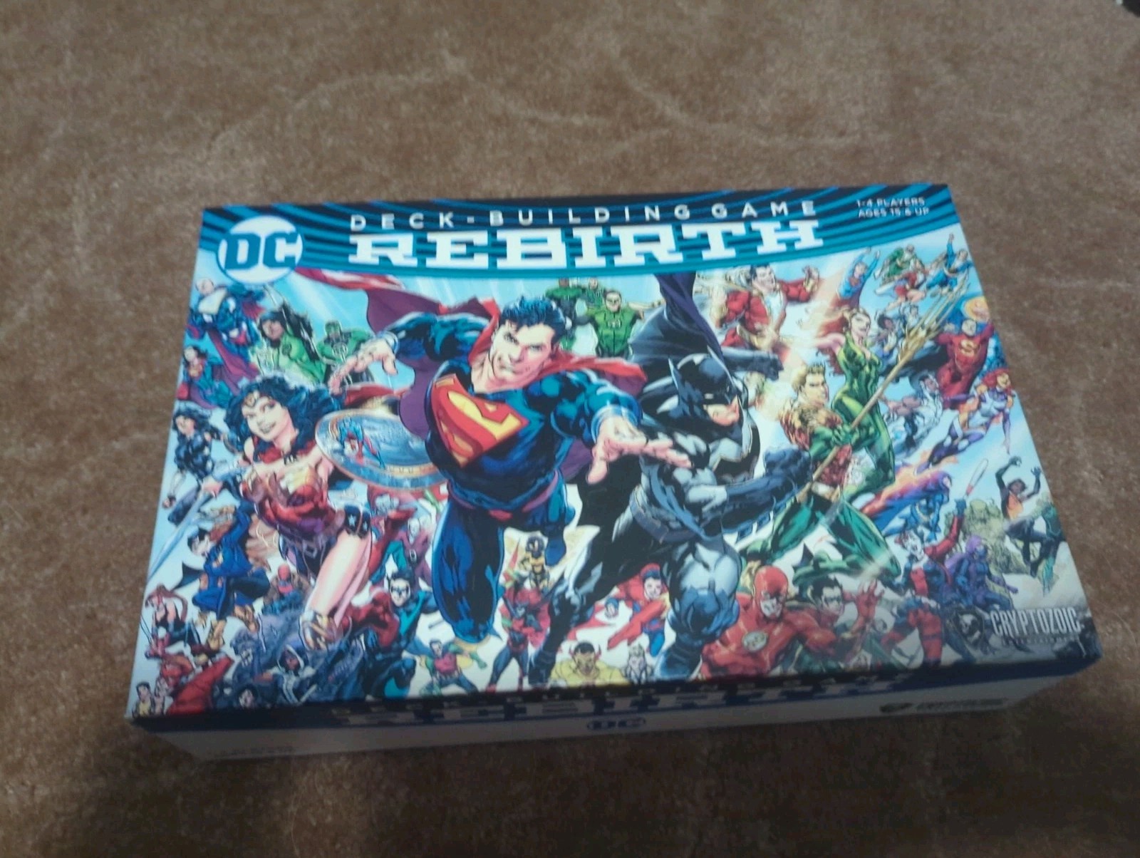 DC deck Building Game Rebirth With Upgrades
