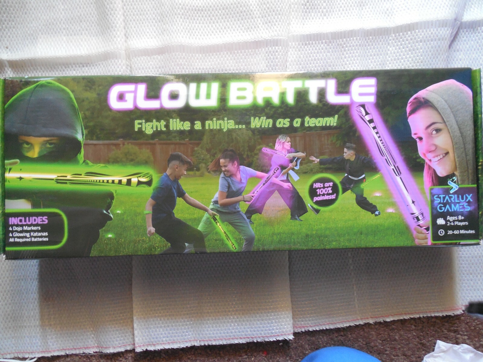 GLOW BATTLE- Starlux Games, Ages: 8+ . 20-60 minutes, 2-4 Players