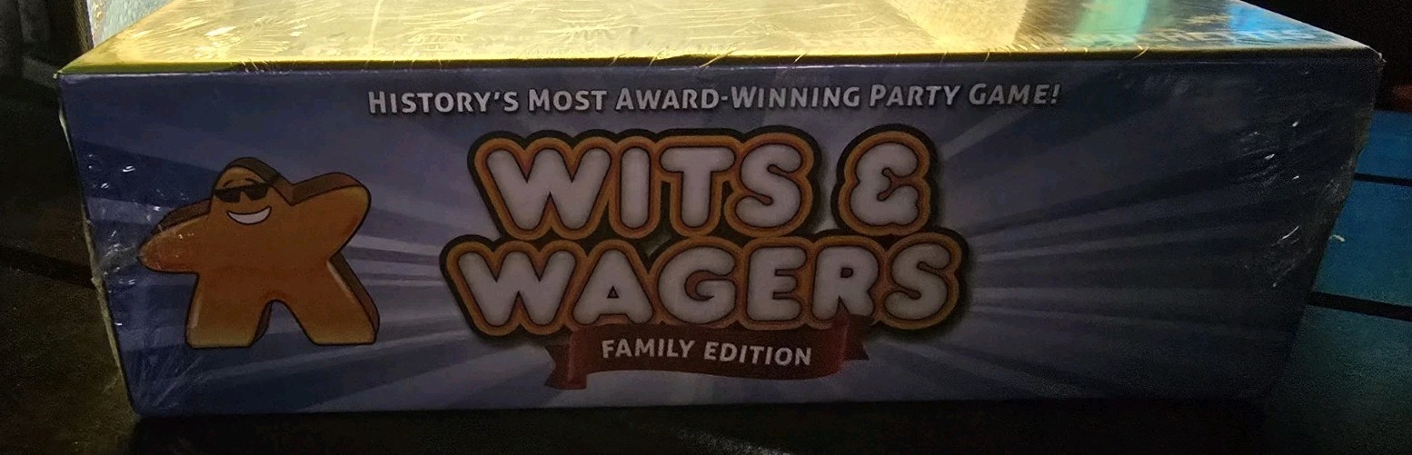 Wits and Wagers Family Edition Board Game by North Star Games, Brand New, Sealed
