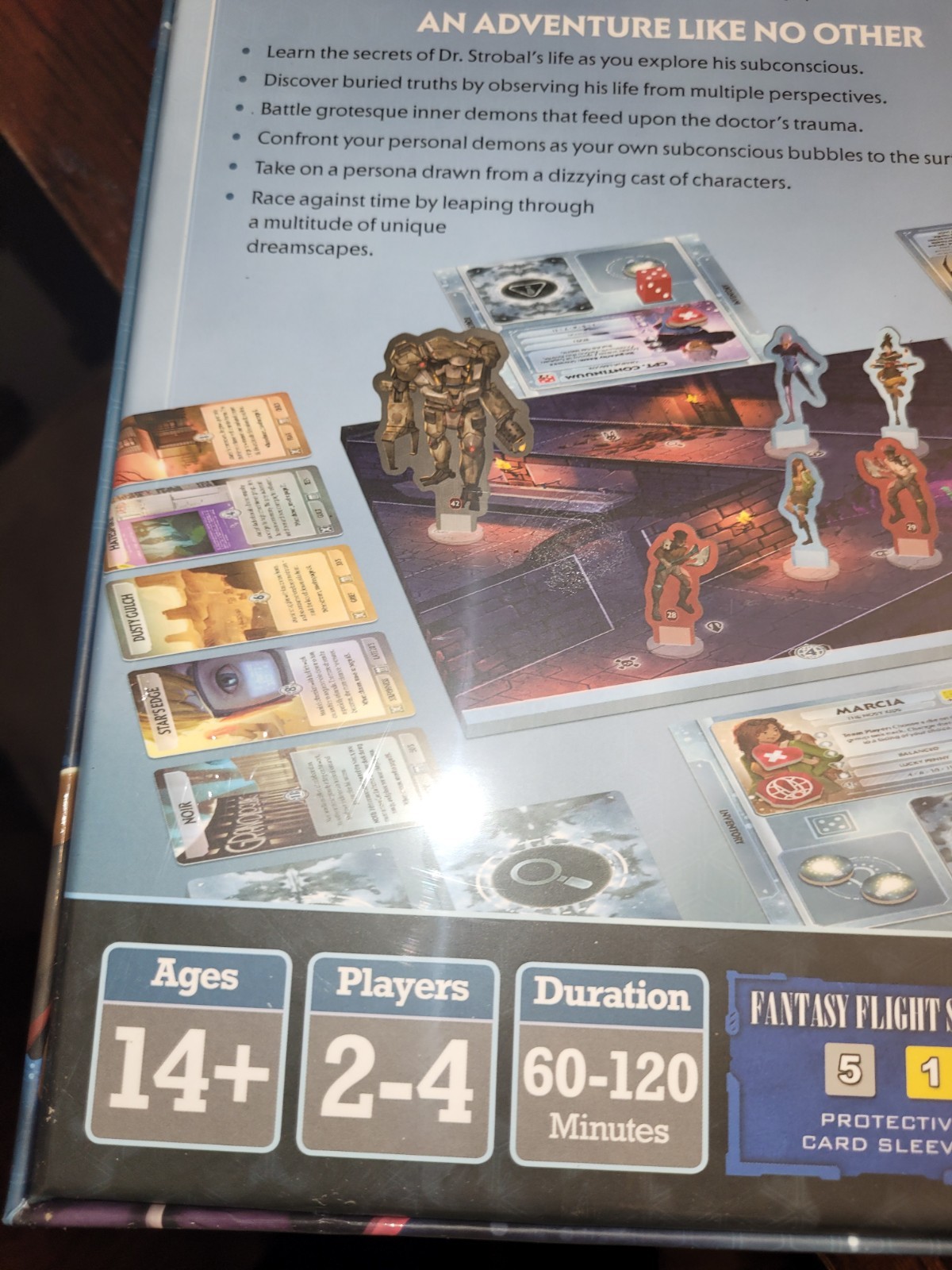 Comanauts Adventure Board Game Fantasy Flight Plaid Hat Games Sealed Free S/H