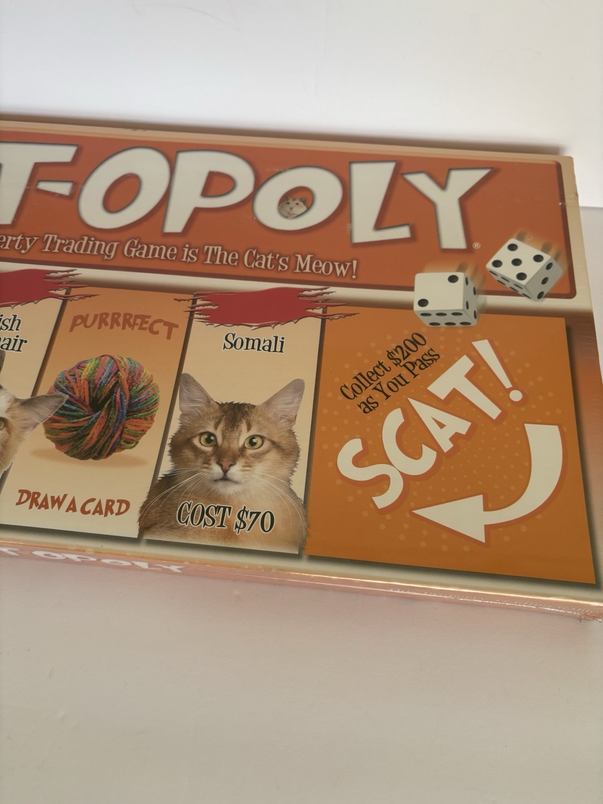 Late for the Sky Cat-Opoly Board Game Traditional Play 1 Hour, 2+ Players, 8+