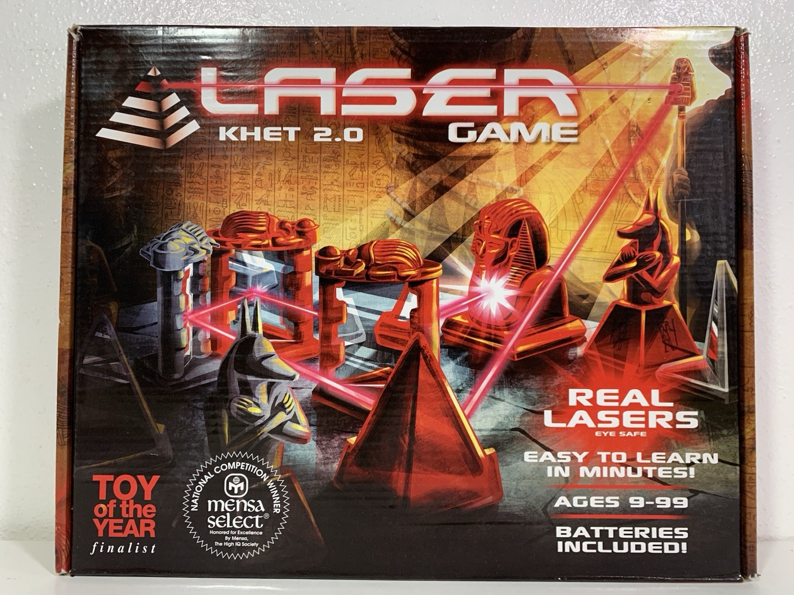 Laser Khet 2.0 Strategy Board Game – Mensa Select 100% Complete