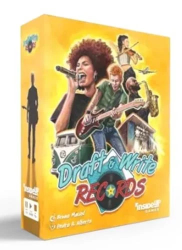InsideUP Games- Draft & Write Records Card Drafting Game- SEALED!!1