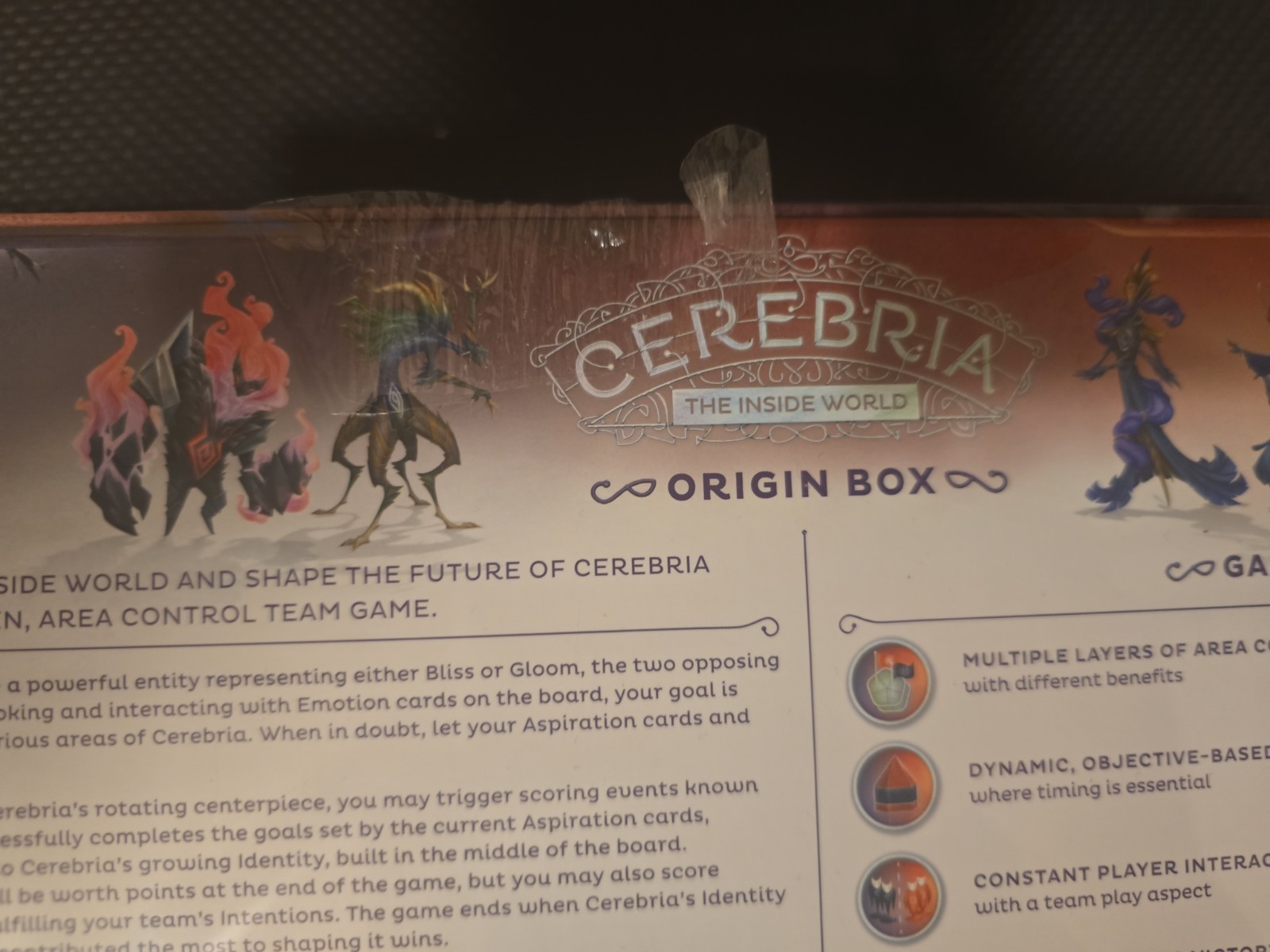 Mindclash Cerebria Origin Box KS Exclusive Painted Minis Board Game 2018 Sealed