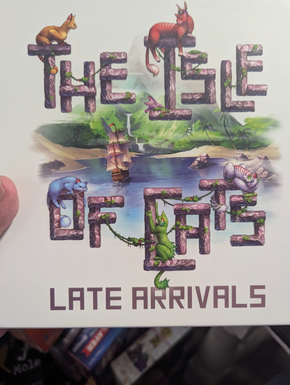THE ISLE of CATS LATE ARRIVALS Exp 100% COMPLETE 2019 UNPUNCHED cards in SHRINK