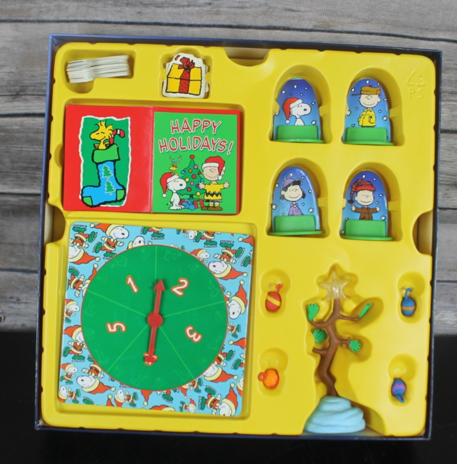 PEANUTS A Charlie Brown Christmas Board Game 2007 Sababa Toys Complete