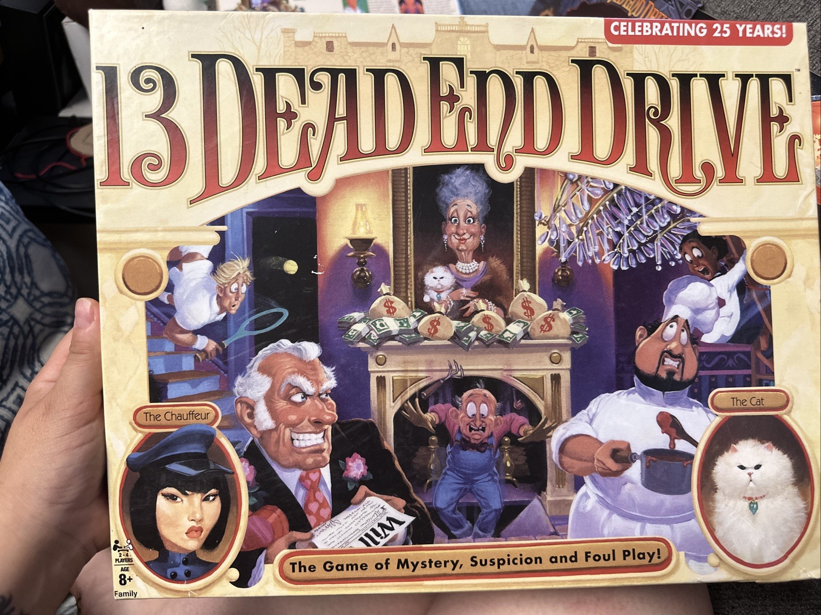 13 Dead End Drive Board Game Milton Bradley Mint Never Assembled