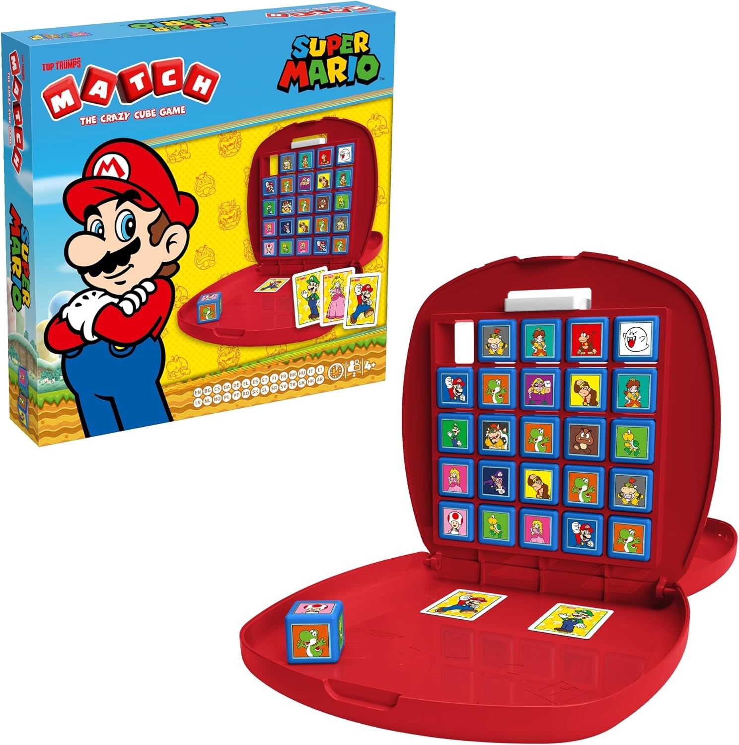 Top Trumps Match Game Super Mario Family Board Game