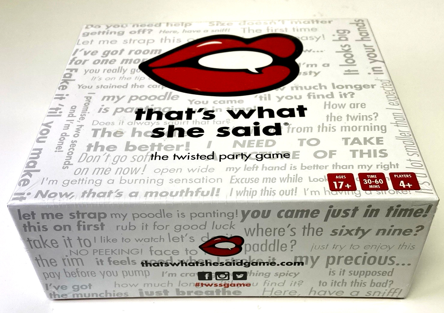 That’s What She Said , The Party Game / Board Game, New Sealed, Free Shipping