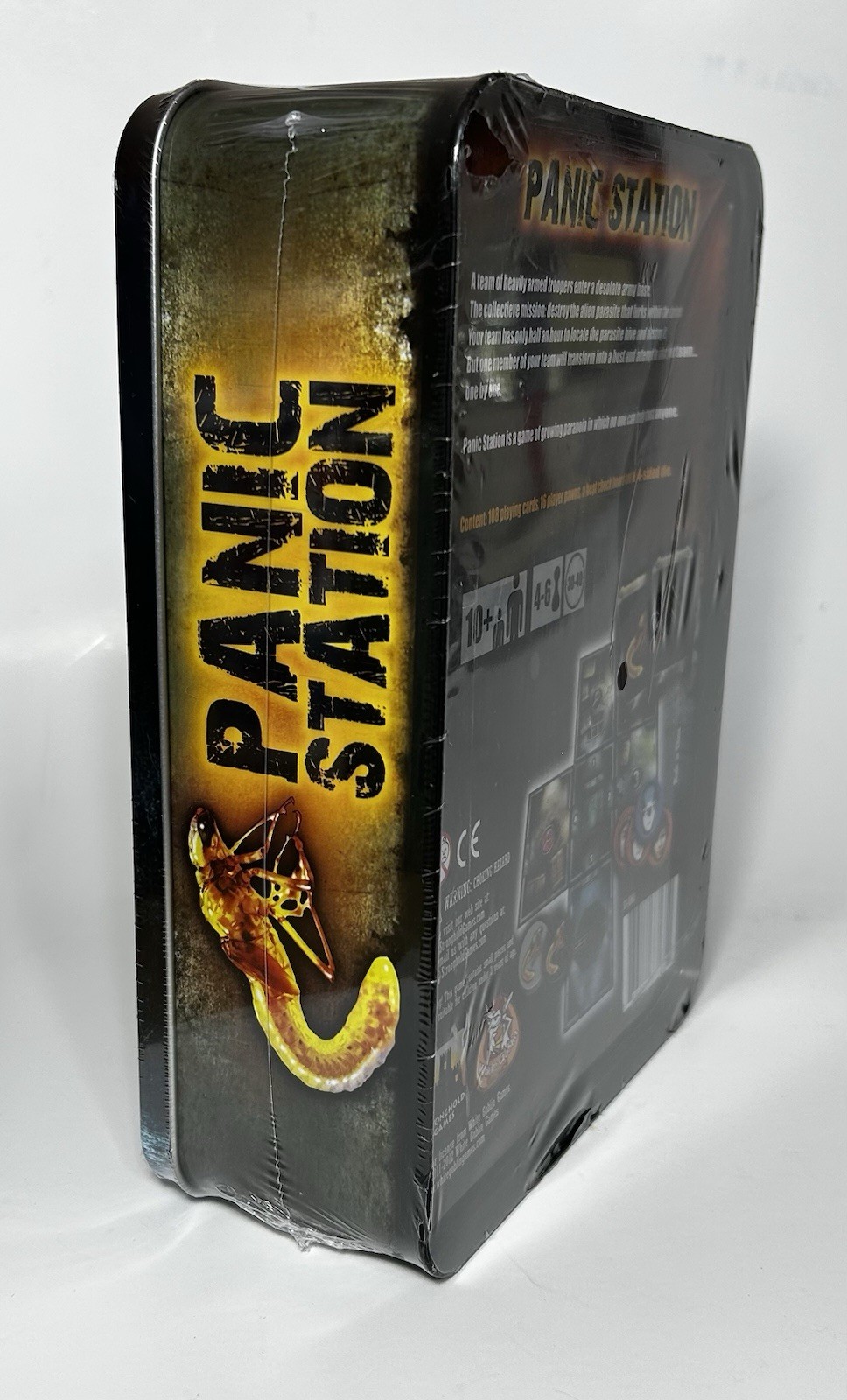 New PANIC STATION/Metal Tin/4-6 Players/Sci-Fi/Ages 10+/Stonghold Games