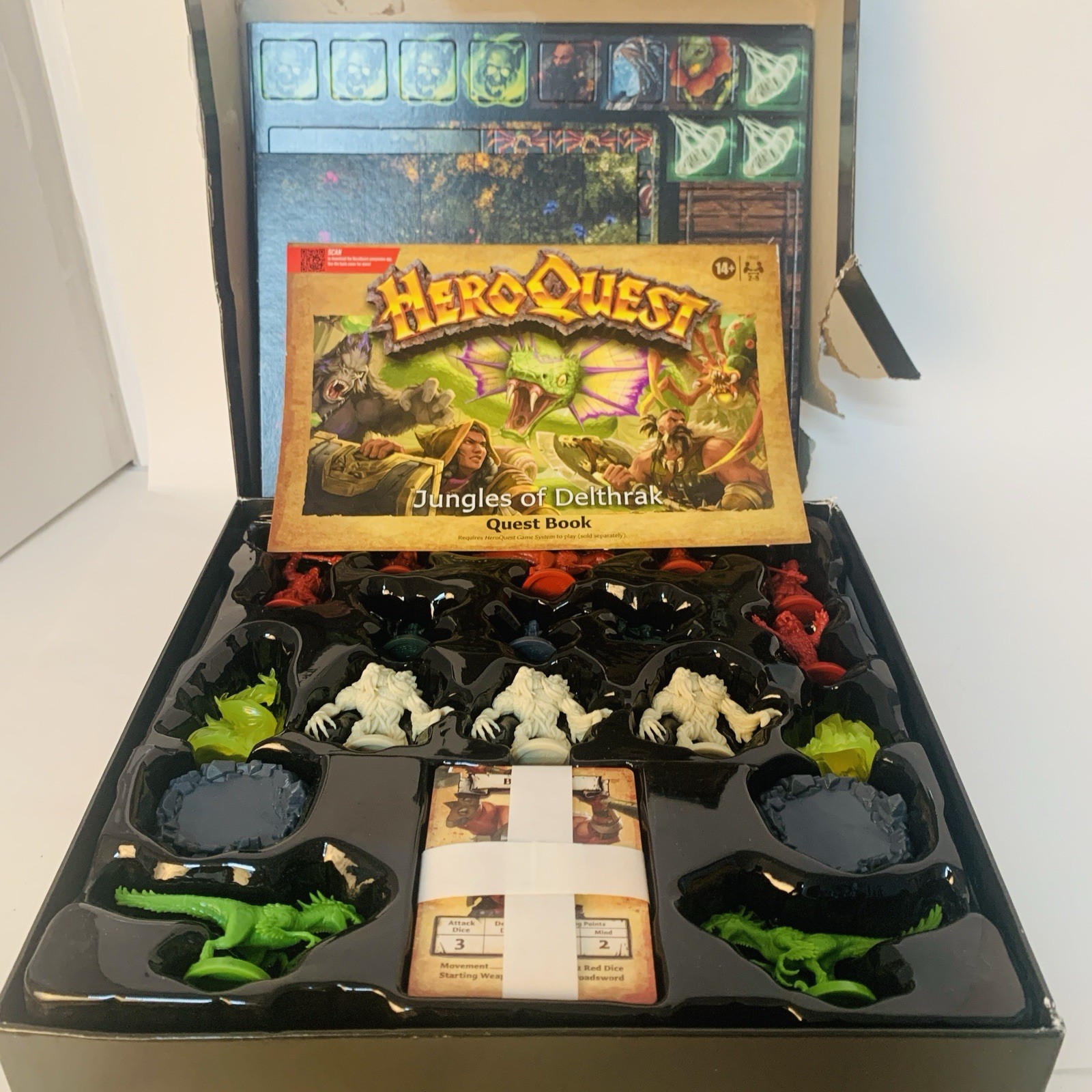 Hero Quest, Jungles Of Delthrak Quest Pack, Avalon for 14 years and older , Good