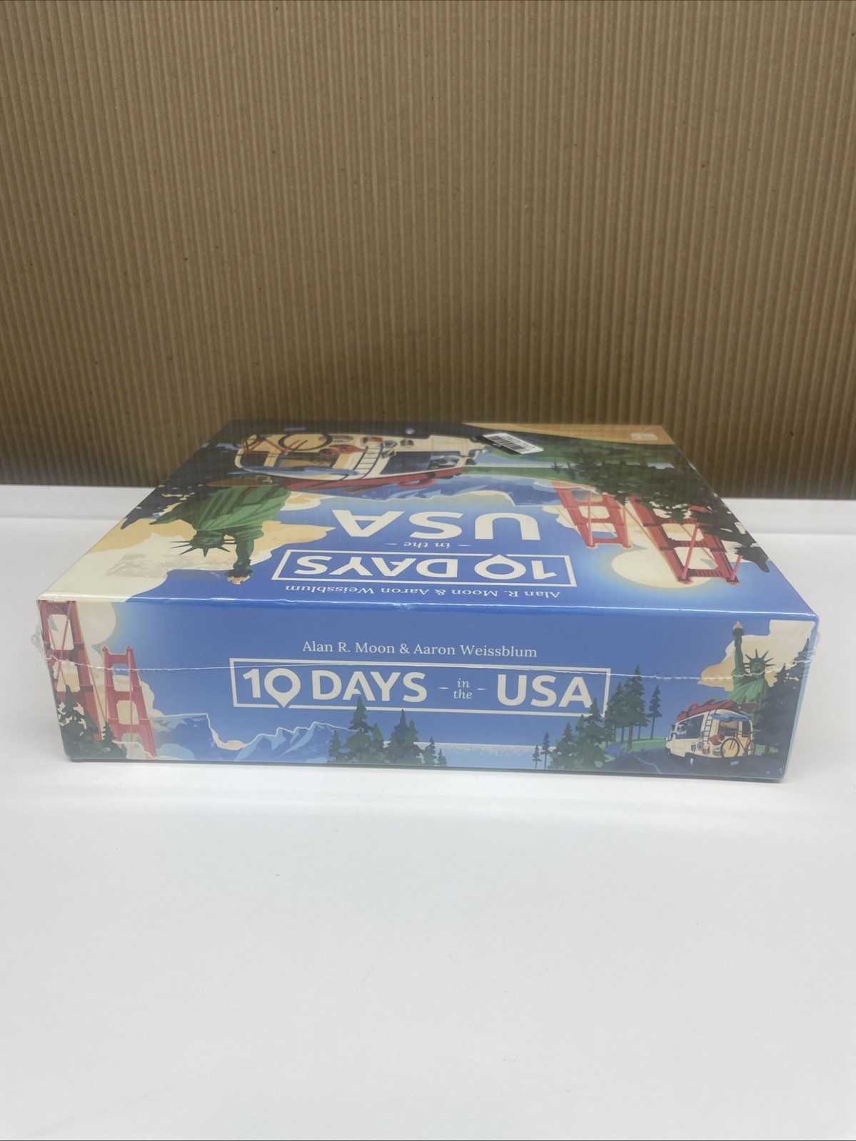 10 Days in the USA Board Game The OP Games Family Adult & Kids New Sealed
