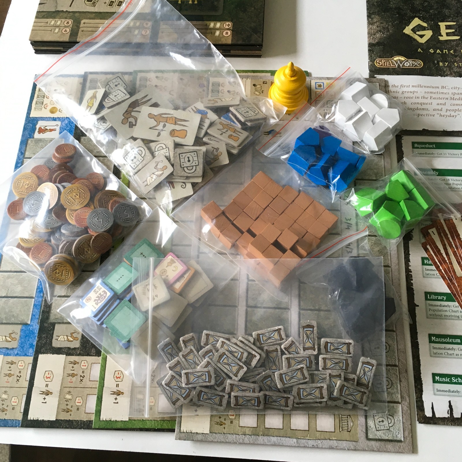 GENTES Board Game by Spielworxx #TTT 2028 1st Edition 2018 English NEW