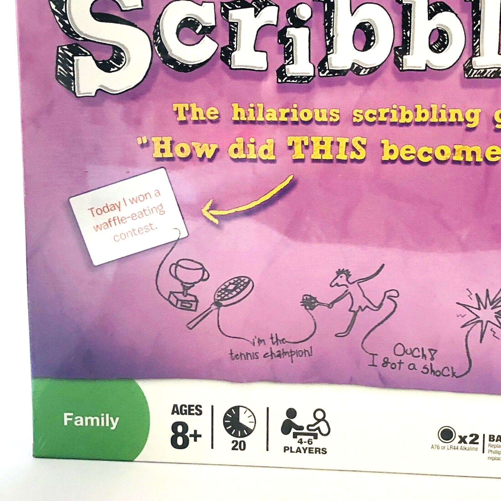 Cranium SCRIBBLISH Board Game Hasbro ~ Family Fun 8+ 4-6 Players [18245] NEW