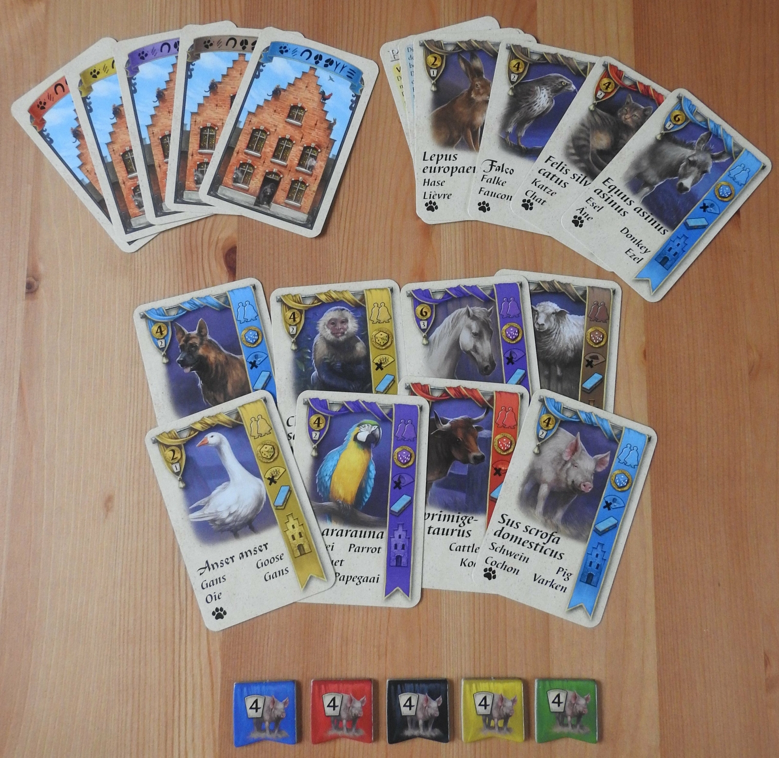 Bruges – Pets | Brügge – Die Haustiere | Mini Expansion | New | English Rules