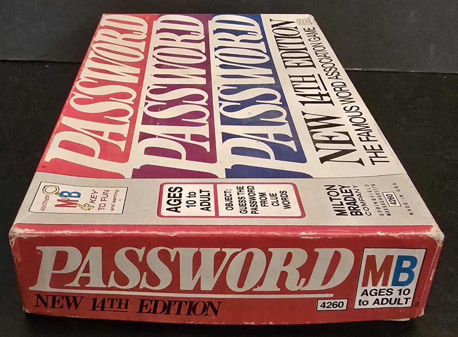 Vintage 1973 Password 14th Edition Game from Milton Bradley 4260 100% Complete
