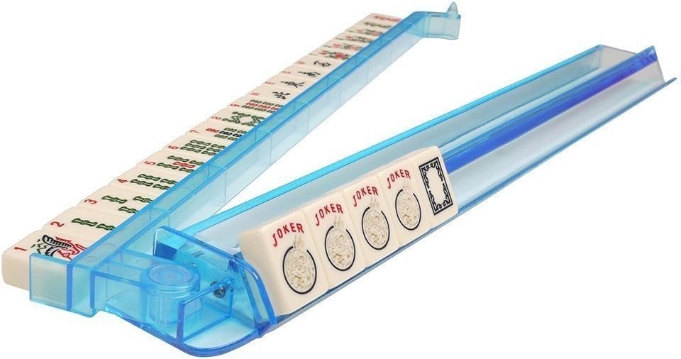 American Mahjong Set with 166 Engraved Ivory Tiles//-~