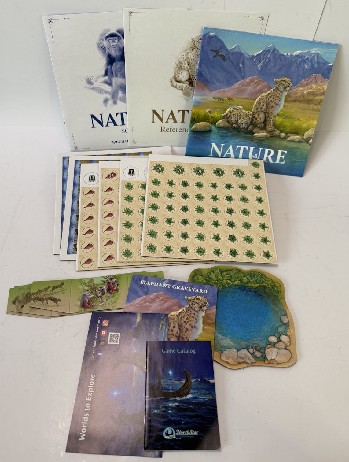 Nature Board Game North Star Games First Printing Promos Included Open Box New