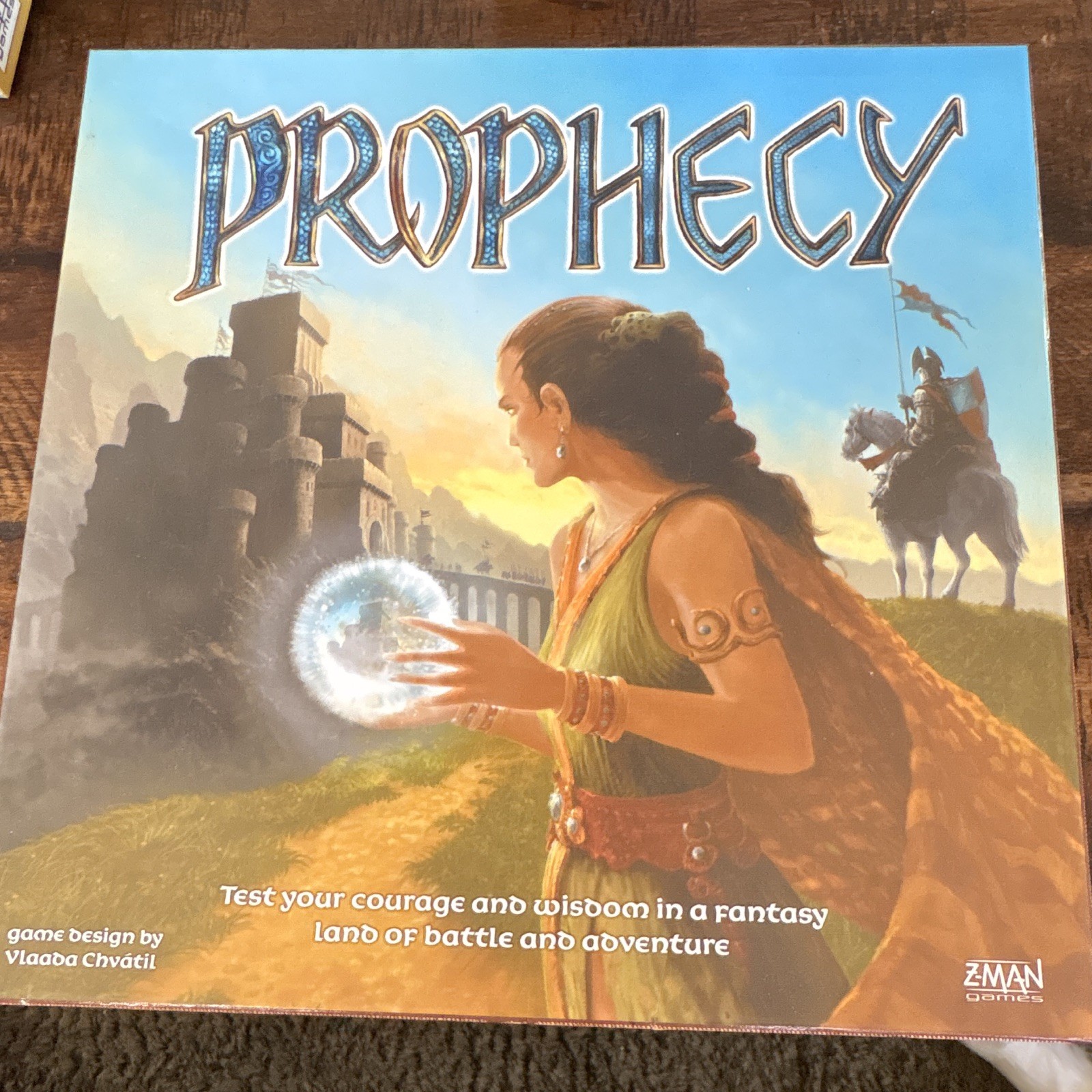 Z-Man Games Prophecy Fantasy Board Game 2 Players 17+ 2007 ZM? 7018