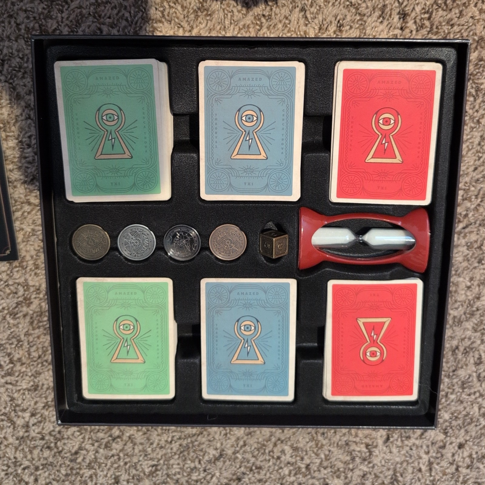 Amazed the Game COMPLETE Theory11 2018 Neil Patrick Harris Puzzles Challenges