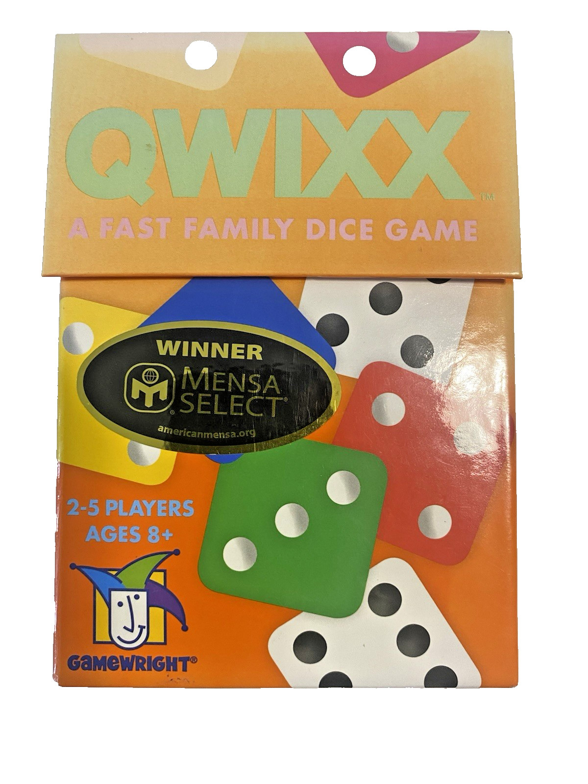 Qwix Card Game Mensa Award Winning Game 2 to 5 Players Ages 8+