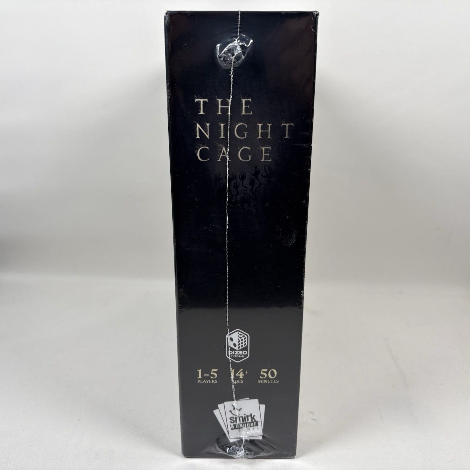 The Night Cage Board Game Horror Co-Op Smirk Dagger 1-5 players Age 14+ 50’ NEW