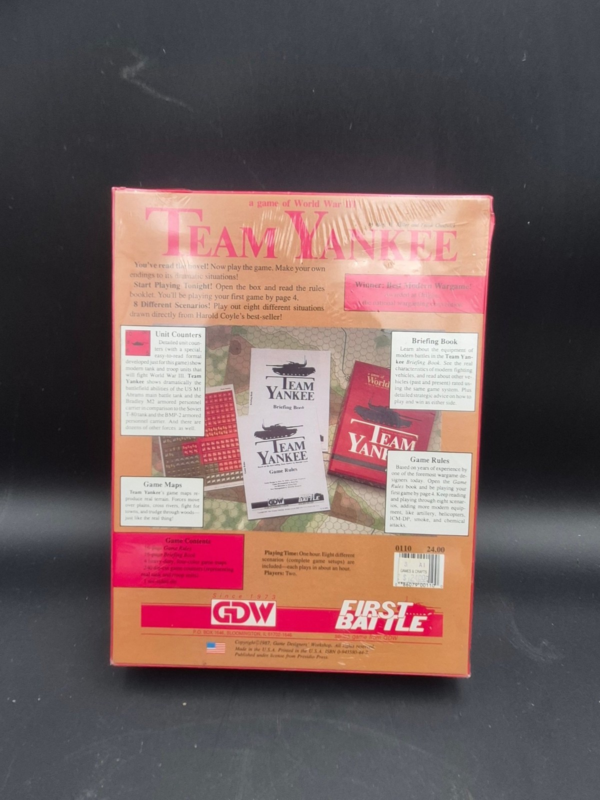 Team Yankee GDW 1983 First Battle World War III Board Game NEW