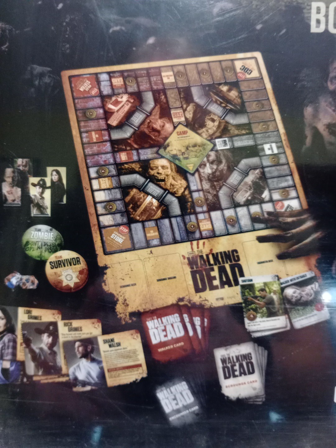 The Walking Dead Board Game, 2011 Cryptozoic, AMC TWD, Brand New & Sealed Box