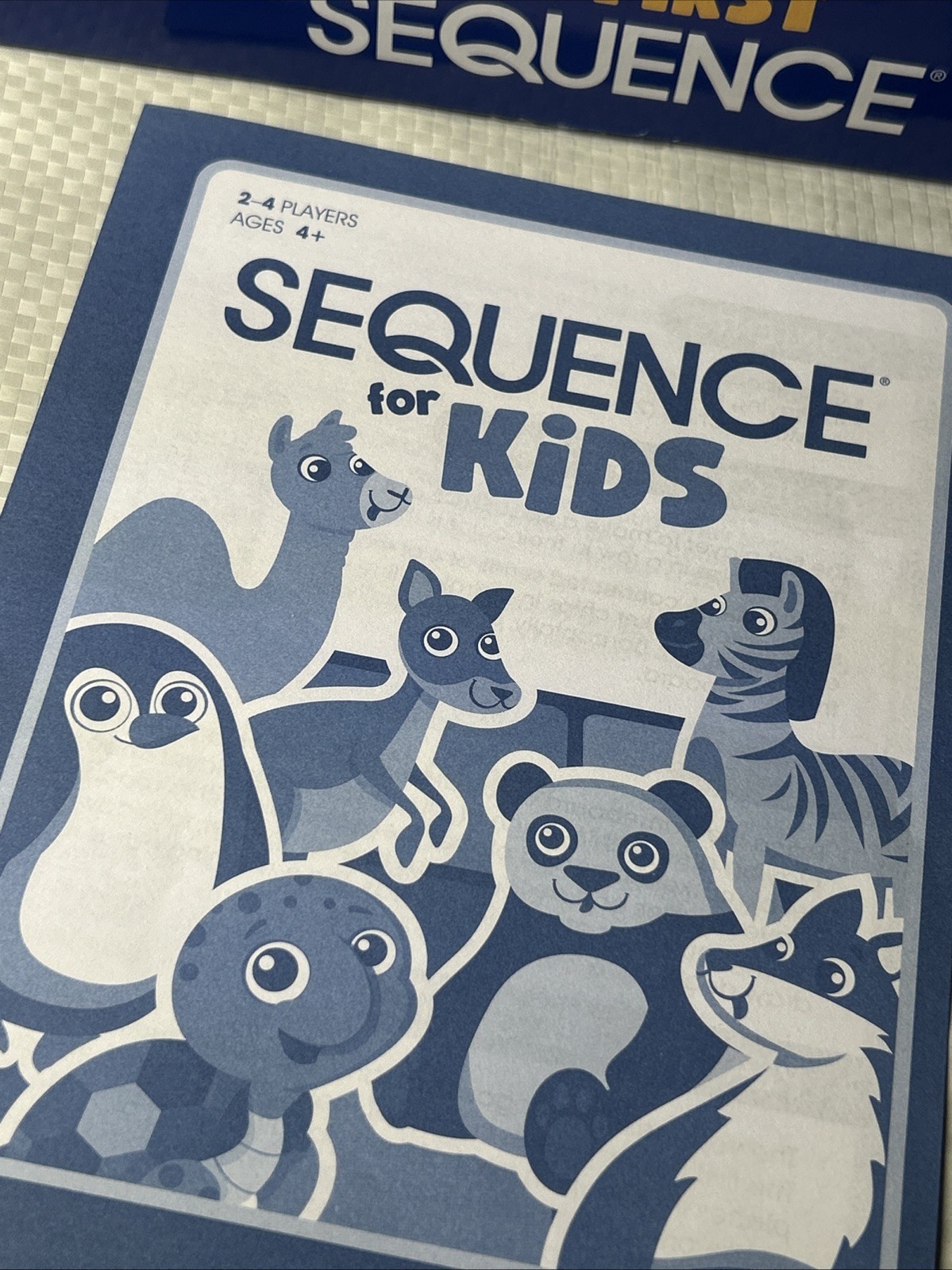Sequence for Kids Instruction Manual Rules Replacement Goliath 2023